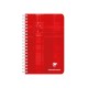 Caiet A6+ (11 x 17 cm) spirala, 90 file, matematica, Clairefontaine