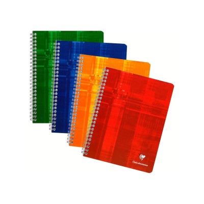 Caiet 17 x 22 cm spirala 112 file matematica, Clairefontaine