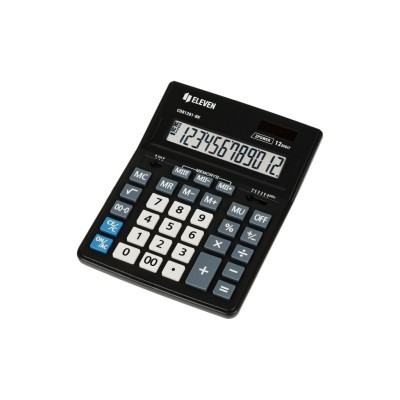 Calculator de birou 12 digiti, 205 x 155 x 35 mm, Eleven CDB1201-BK