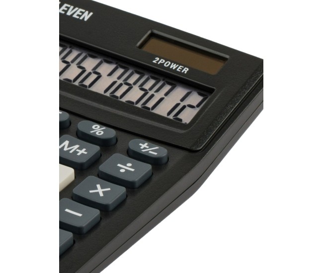 Calculator de birou 12 digiti, 137 x 102 x 31 mm, Eleven CMB1201-BK
