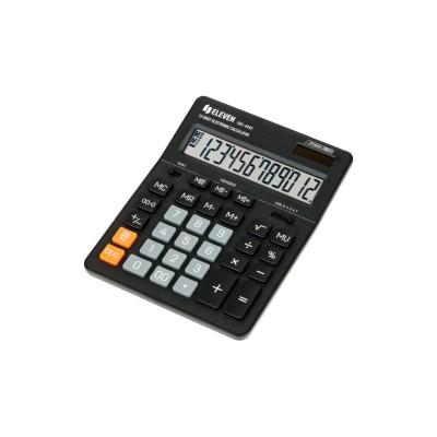 Calculator de birou 12 digiti, 199 x 153 x 31 mm, Eleven SDC-444S