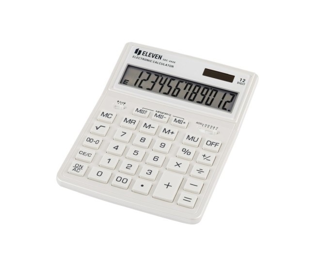 Calculator de birou 12 digiti, 204 x 155 x 33 mm, Eleven SDC-444XR Calculator de birou 12 digiti, 204 x 155 x 33 mm, Eleven SDC-444XR
