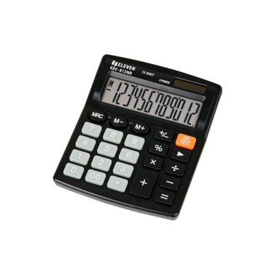 Calculator de birou 12 digiti, 124 x 102 x 25 mm, Eleven SDC-812NR