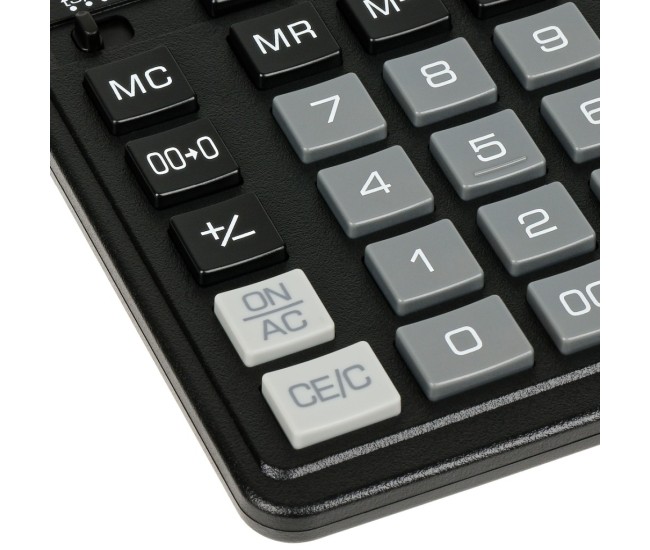 Calculator de birou 12 digit, 203 x 158 x 31 mm, Eleven SDC-888XBK