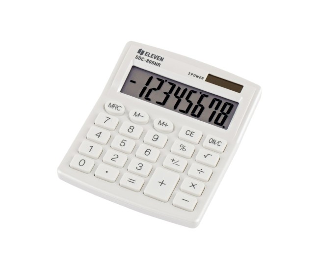 Calculator de birou 8 digiti, 120 x 105 x 21 mm, Eleven SDC-805