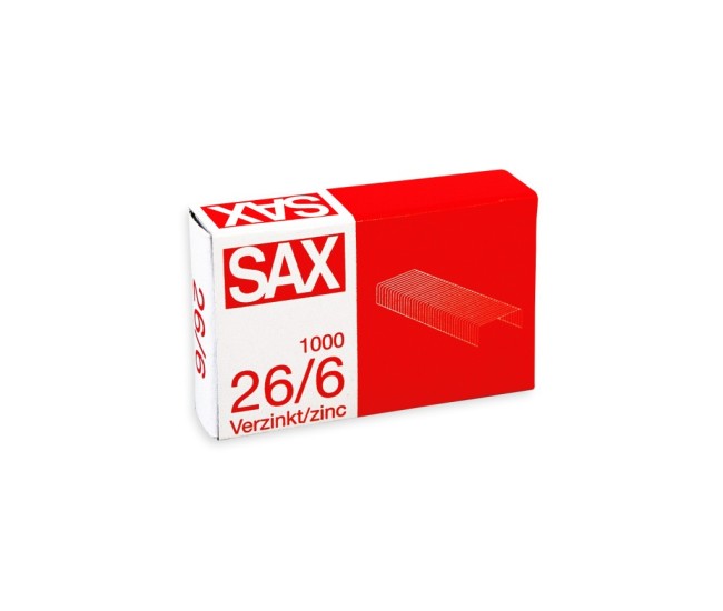 Capse SAX #26/6 zinc
