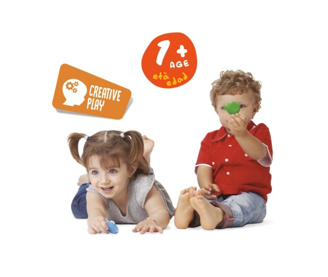 Carioca Baby 1+ creioane cerate Teddy 48 buc/cutie Carioca Baby 1+ creioane cerate Teddy 48 buc/cutie