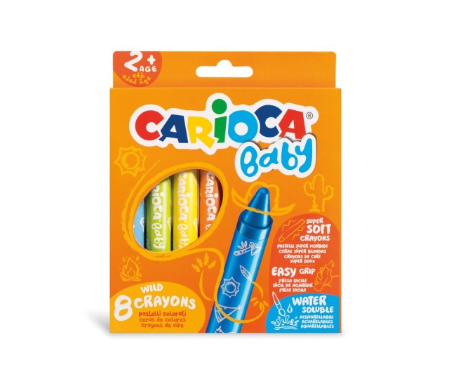 Carioca Baby 2+ creioane cerate Wild Carioca Baby 2+ creioane cerate Wild