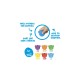CARIOCA BABY TEDDY 1+ 12 culori/tub carton CARIOCA BABY TEDDY 1+ 12 culori/tub carton