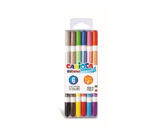 Carioca Bi-Color 6/set Carioca Bi-Color 6/set