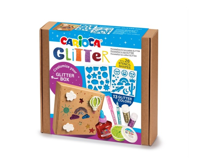 Set Glitter Creator Box Carioca