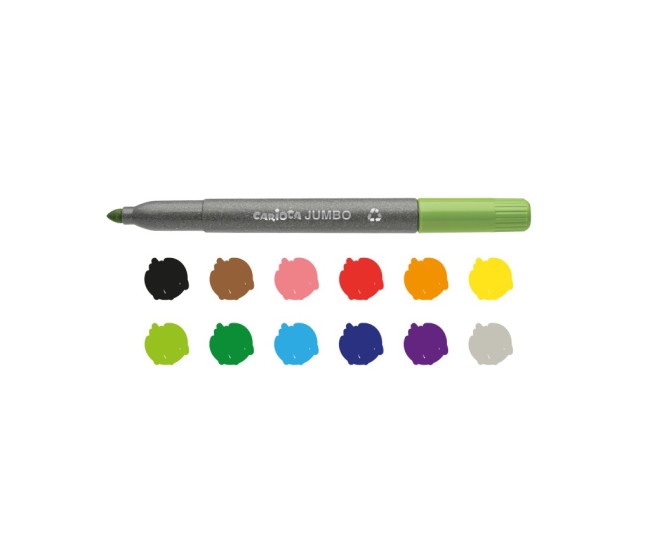 Carioca Jumbo EcoFamily 12/set Carioca Jumbo EcoFamily 12/set