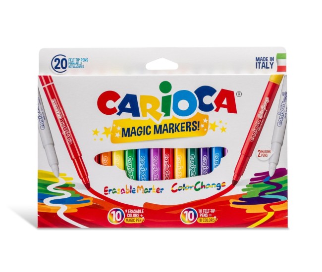 Carioca Magic Markers 20/set Carioca Magic Markers 20/set