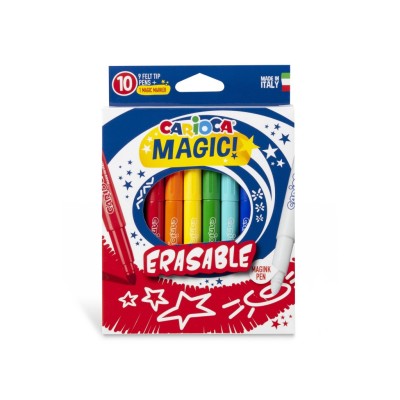 Carioca Magic Marker Erasable 10/set