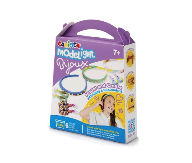 Set Modelight Bijoux  Cercei si cordeluta Carioca