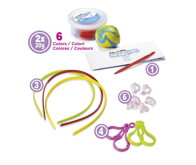 Set Modelight Bijoux  Cercei si cordeluta Carioca