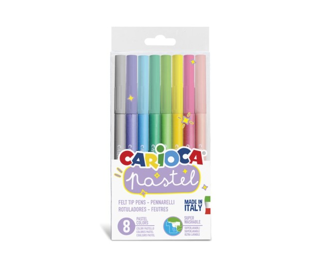 Carioca Pastel 8/set Carioca Pastel 8/set