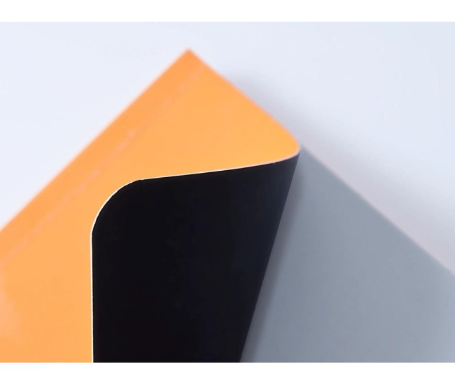 Carnet nedatat A5+, 16 x 21 cm, 60 file, Rhodia Unlimited, orange