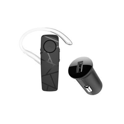 Casca Bluetooth Tellur Vox 60, incarcator auto, negru