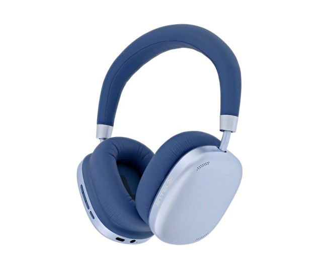 Casti Bluetooth Over-ear Tellur Shade, ANC, albastru