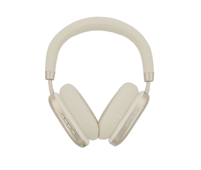 Casti Bluetooth Over-ear Tellur Shade, ANC, bej