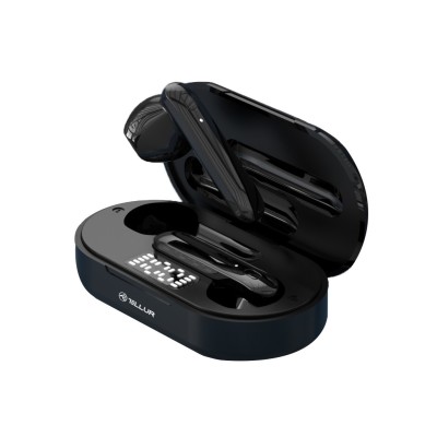 Casti Bluetooth Tellur Flip True Wireless, negru