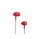 Casti in-ear cu fir Tellur Basic Gamma, microfon, rosu
