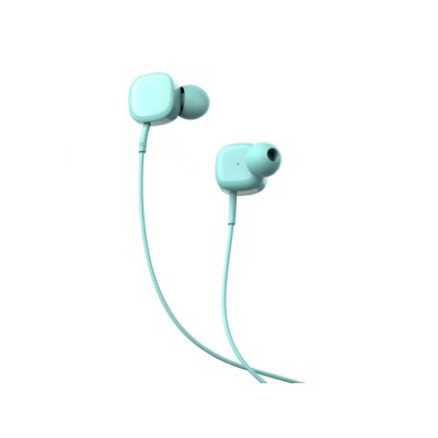 Casti in-ear cu fir Tellur Basic Sigma, microfon, albastru