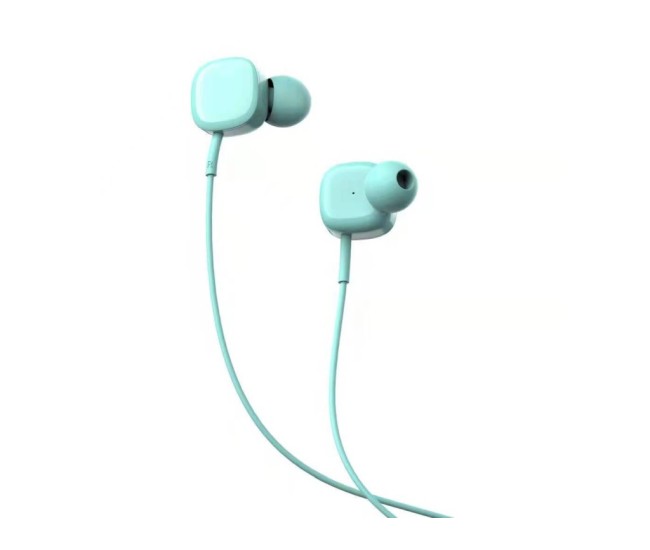 Casti in-ear cu fir Tellur Basic Sigma, microfon, albastru