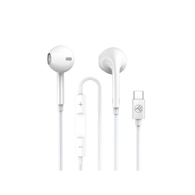 Casti in-ear Tellur Basic Urbs, Type-C, alb