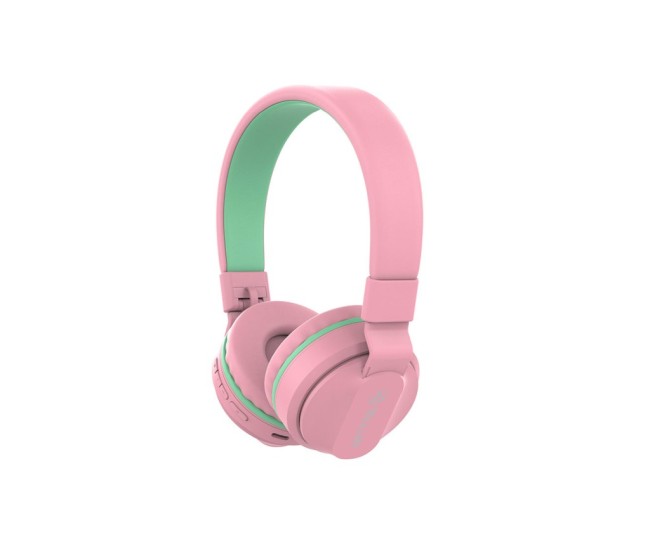 Casti Over-Ear Bluetooth Tellur Buddy, roz