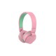 Casti Over-Ear Bluetooth Tellur Buddy, roz