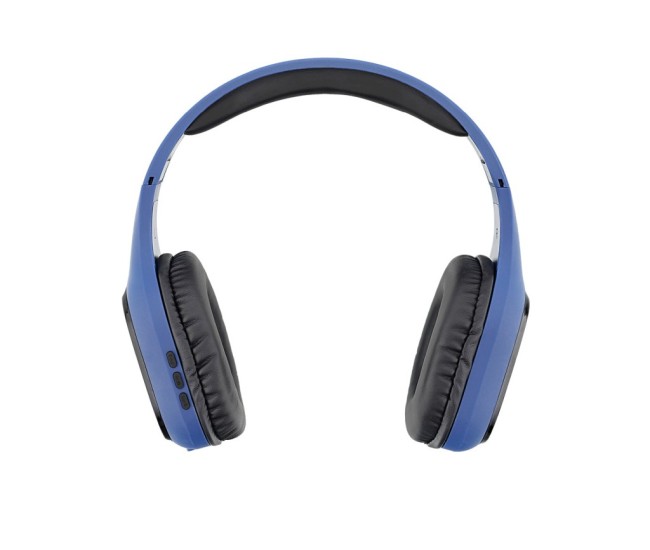 Casti Over-ear Bluetooth Tellur Pulse, Microfon, Albastru