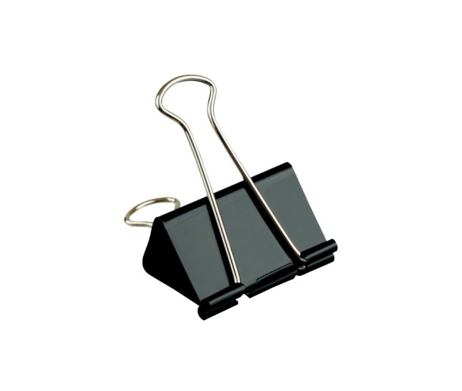 Clip metalic Forster 41 mm (1 3/4) 12 buc/cutie
