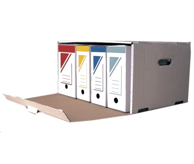Container arhivare suprapozabil din carton Forster