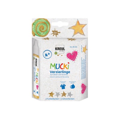 MUCKI Glitzy 4/set