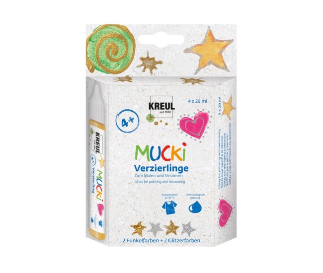 MUCKI Glitzy 4/set