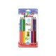 Creioane color Bi-Color Carioca 6/set Creioane color Bi-Color Carioca 6/set