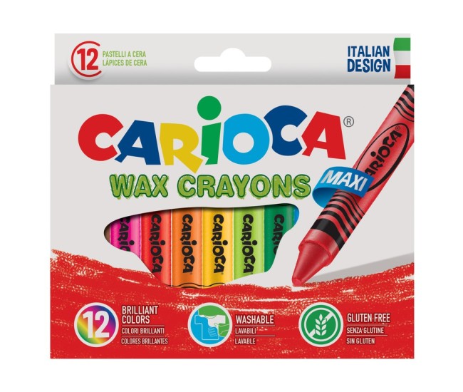 Creioane cerate Maxi Carioca 12/set Creioane cerate Maxi Carioca 12/set