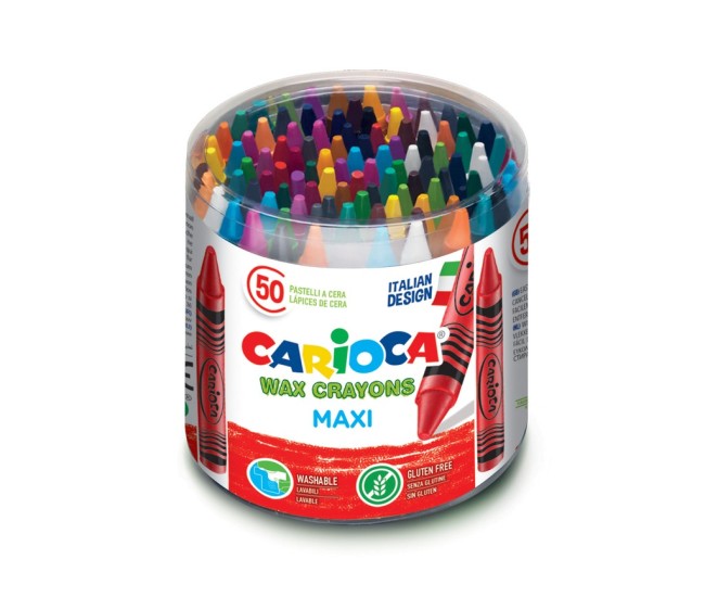 Creioane cerate Maxi Carioca 50/cutie