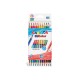 Creioane color Carioca BiColor 12/set Creioane color Carioca BiColor 12/set
