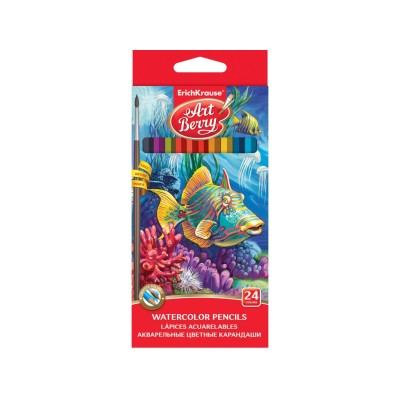 Creioane color tip Aquarell EK ArtBerry 24/set