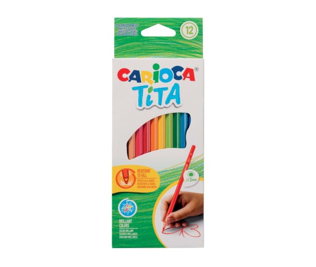 Creioane color Tita Carioca 12/set