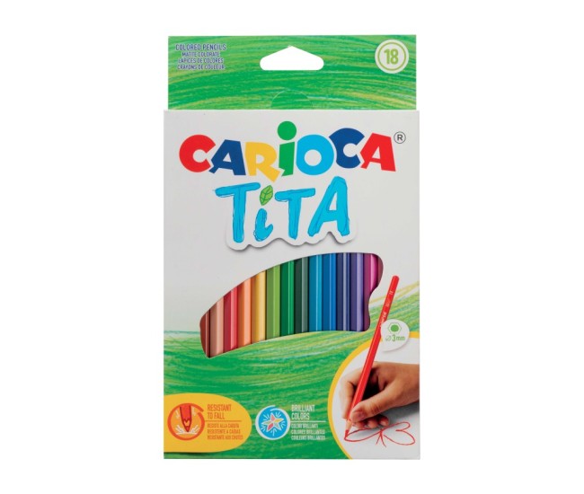Creioane color Tita Carioca 18/set Creioane color Tita Carioca 18/set