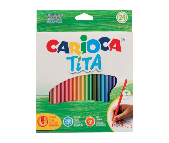 Creioane color Tita Carioca 24/set Creioane color Tita Carioca 24/set