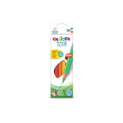 Creioane color Tita Maxi Carioca 6/set