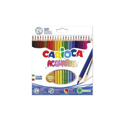 Creioane colorate Carioca Aquarell 24/set
