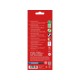 Creioane colorate hexagonale cu guma eco Faber-Castell 12 culori/set