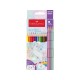 Creioane colorate hexagonale unicorni Faber-Castell 10 + 3 culori /set Creioane colorate hexagonale unicorni Faber-Castell 10 + 3 culori /set