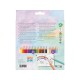 Creioane colorate hexagonale unicorni Faber-Castell 18 + 6 culori /set